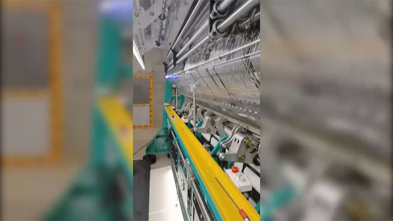 Высокоскоростная вязальная машина для производства спейсерных тканей